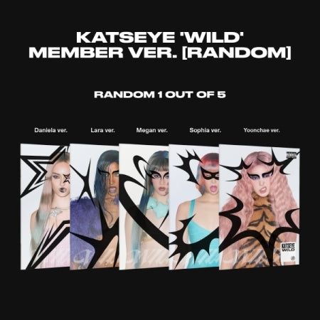 [B2B] KATSEYE - WILD (Member ver. Only) / 쇼핑몰) KATSEYE (캣츠아이) - WILD (Member ver.)