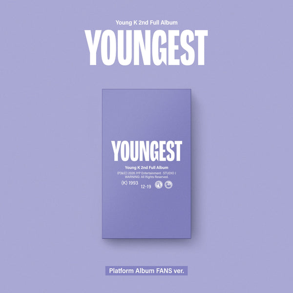 [DAY6] YOUNG K 2nd Full Album YOUNGEST (Platform Album FANS ver.)