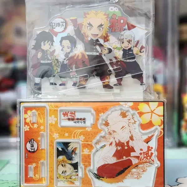 [BUNJANG] Demon Slayer Rengoku Kyoujurou Birthday Diorama + Acrylic Stand Figure / 귀멸의 칼날 렌고쿠 쿄쥬로 2021 생일 디오라마+아크릴 스탠드 피규어