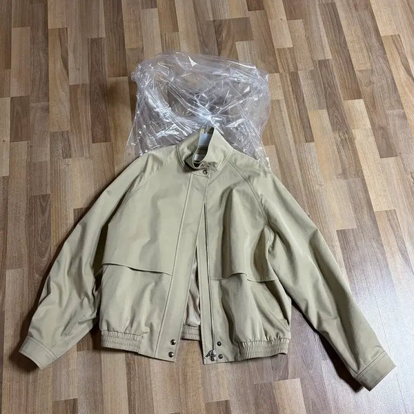 [BUNJANG] New York Nine Nynana Soho Blouson Beige M / 뉴욕나인 뉴나나 소호 블루종 베이지 M 단순시착