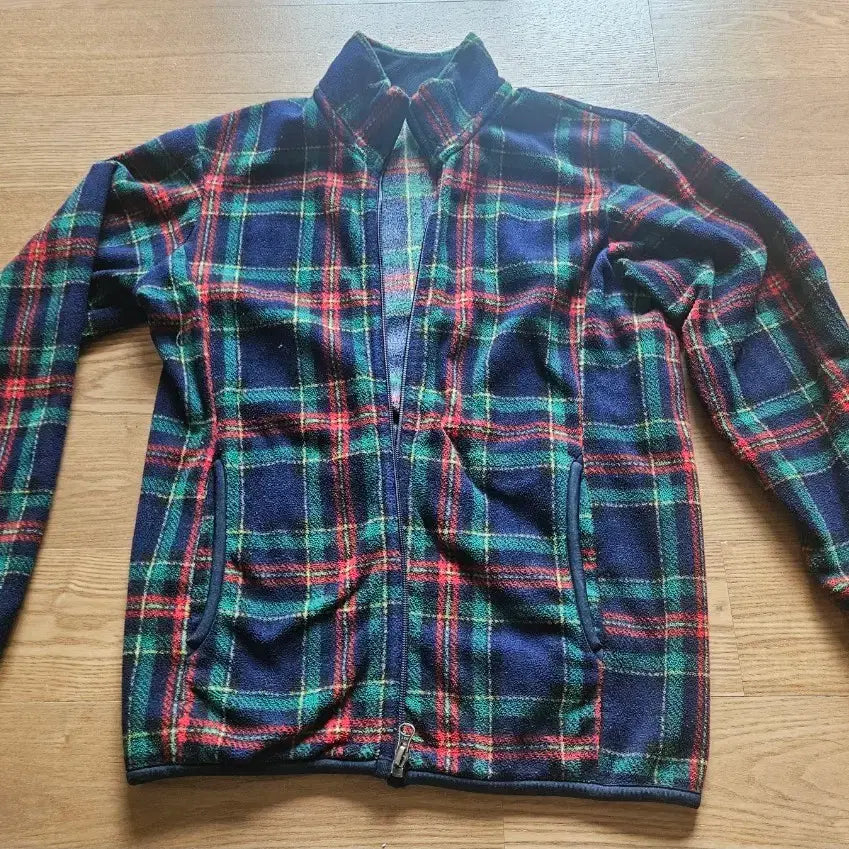 [BUNJANG] Uniqlo Check Zip-Up Jacket (S) / 유니클로 체크 집업자켓 s사이즈