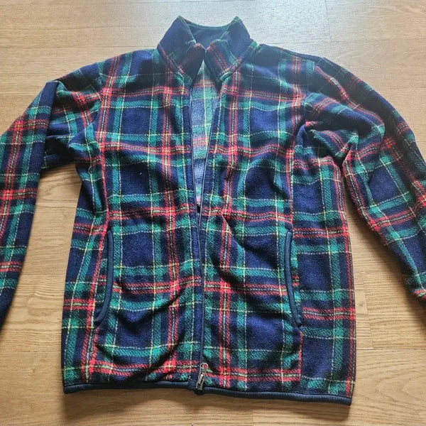 [BUNJANG] Uniqlo Check Zip-Up Jacket (S) / 유니클로 체크 집업자켓 s사이즈