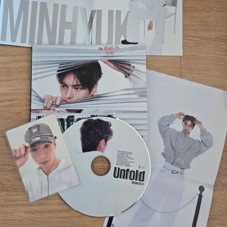 [BUNJANG] Monsta X Minhyuk Unfold Album / 몬스타엑스 민혁 디지팩 Unfold 앨범