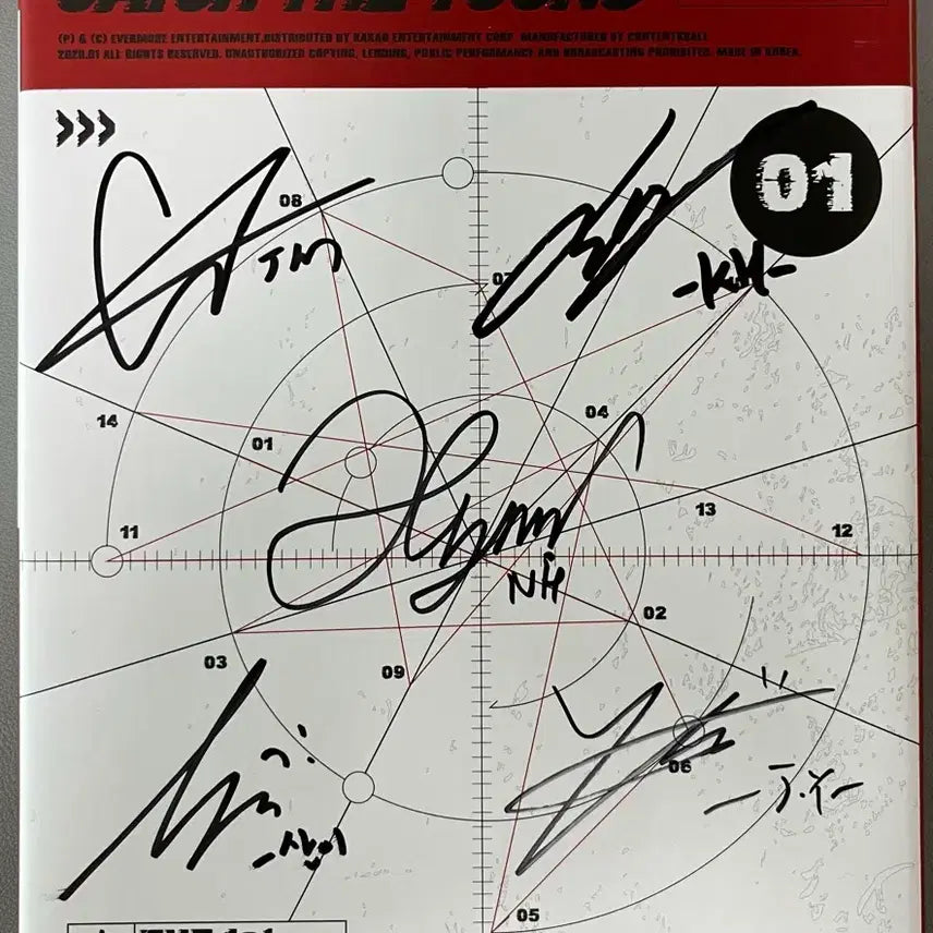 [BUNJANG] CATCH THE YOUNG Signed Album / 캐치더영 친필 사인 앨범