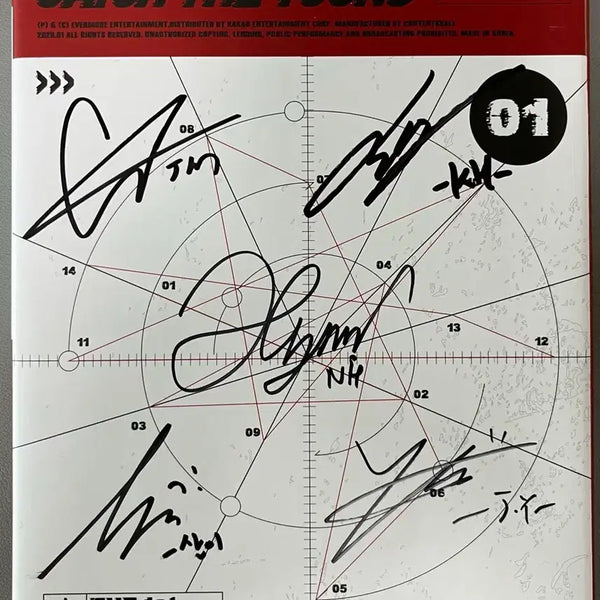 [BUNJANG] CATCH THE YOUNG Signed Album / 캐치더영 친필 사인 앨범