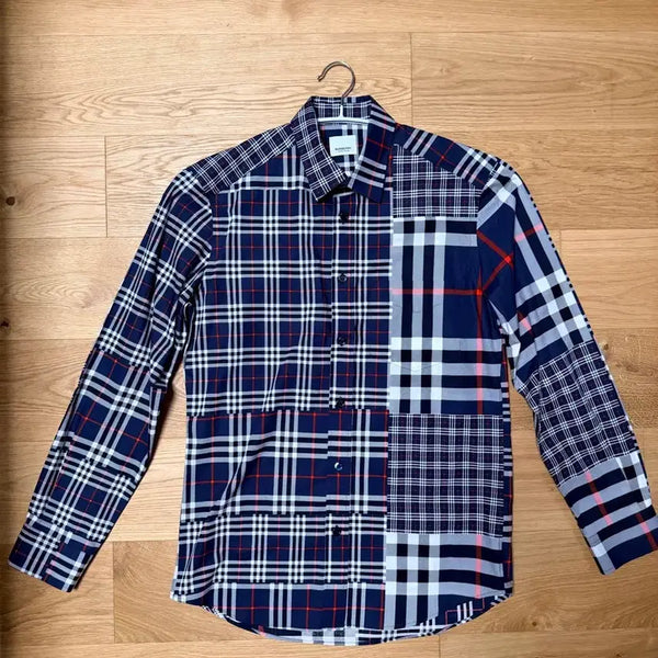 [BUNJANG] Burberry Men's Shirt / [S 95정도 실측기재] 버버리 남성 셔츠