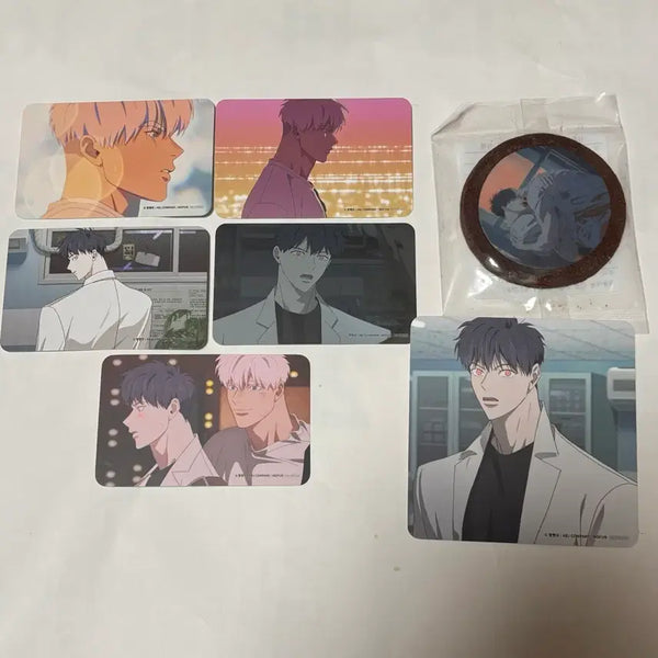 [BUNJANG] Minyong Mofun Photocard + Coaster Bundle Set / 민용 모펀 방문포토카드 코스터 양도 방문포카 쿠키