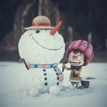 [BUNJANG] Showhand Luffy Figure / 쇼핸드 눈사람&루피  레진 팝니다