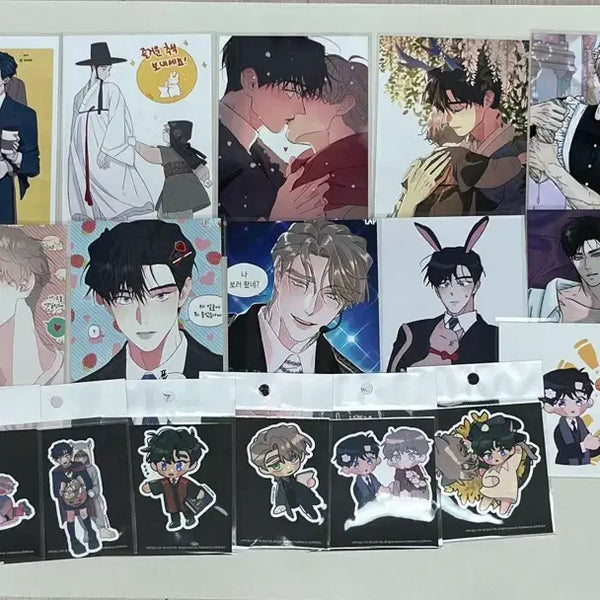 [BUNJANG] JaeMiShop Rebom Ppoeopneunnamu Sticker Bundle Set / 재이미샵 레봄 뿌리없는나무 뿌없나 프박 스티커 일괄 미혹의경계