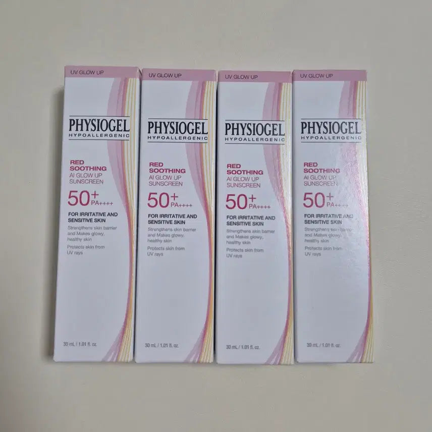 [BUNJANG] Physiogel Red Soothing AI Glow Up Sunscreen SPF50+ PA++++ 30ml / [미개봉] 피지오겔 레드수딩 ai 글로우업 썬스크린 1개