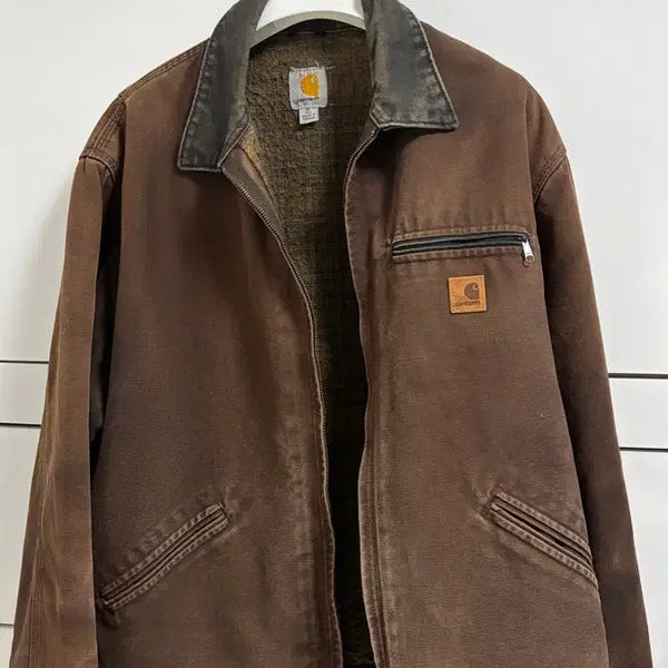 [BUNJANG] Carhartt Detroit Jacket J97 Dark Brown XL / 칼하트 디트로이트 XL j97 다크브라운