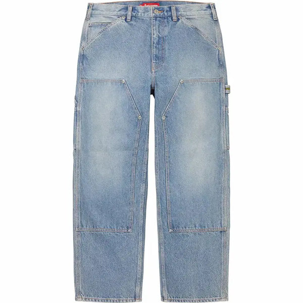 [BUNJANG] Supreme Double Knee Painter Pants Washed Blue - 23SS / 32] 슈프림 더블 니 페인터 팬츠 워시드 블루 - 23SS