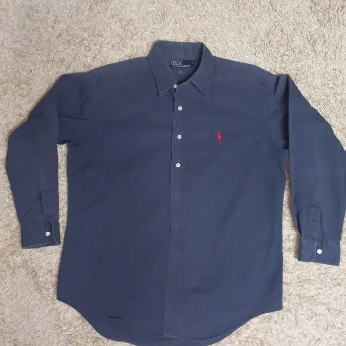 [BUNJANG] Polo Oxford Shirt / 폴로 옥스포드 셔츠