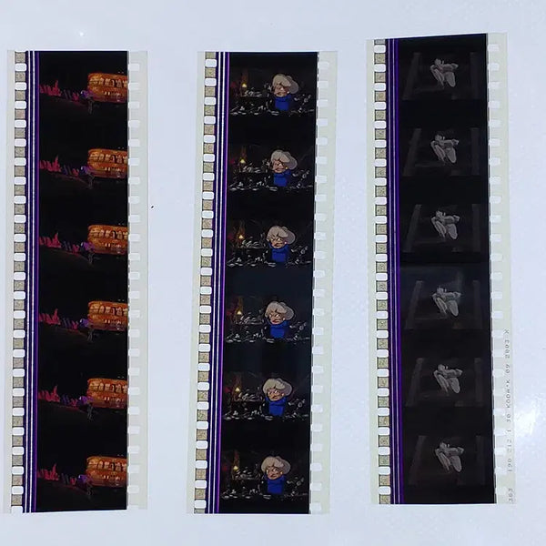 [BUNJANG] Ghibli Spirited Away Film Cut Set / 지브리 센과 치히로의 행방불명 영화필름컷 6프레임 3매 (F-37)