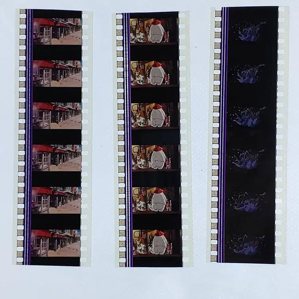 [BUNJANG] Ghibli Spirited Away Film Cut (F-43) - 3 Piece Set / 지브리 센과 치히로의 행방불명 영화필름컷 6프레임 3매 (F-43)