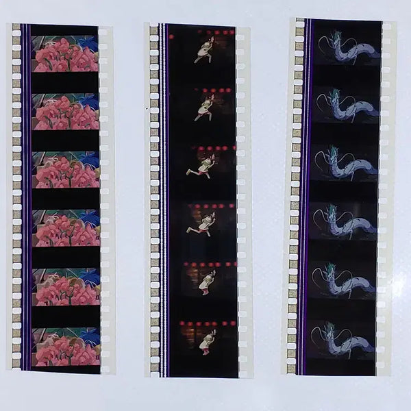 [BUNJANG] Ghibli Spirited Away Film Cut Set / 지브리 센과 치히로의 행방불명 영화필름컷 6프레임 3매 (F-50)