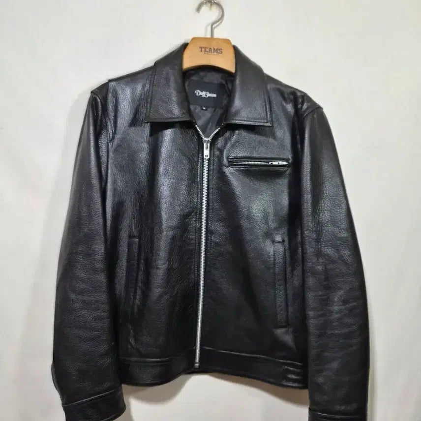 [BUNJANG] Dope Jason Cowhide Leather Jacket / 도프제이슨 소가죽 자켓 거의새거