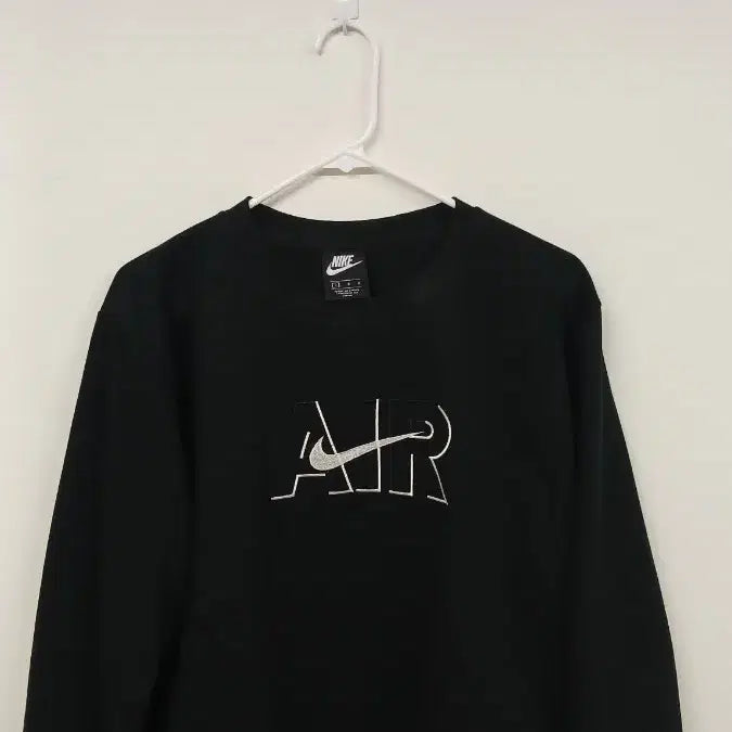 [BUNJANG] Nike Air Black Sweatshirt / 나이키 에어 블랙 맨투맨 티셔츠