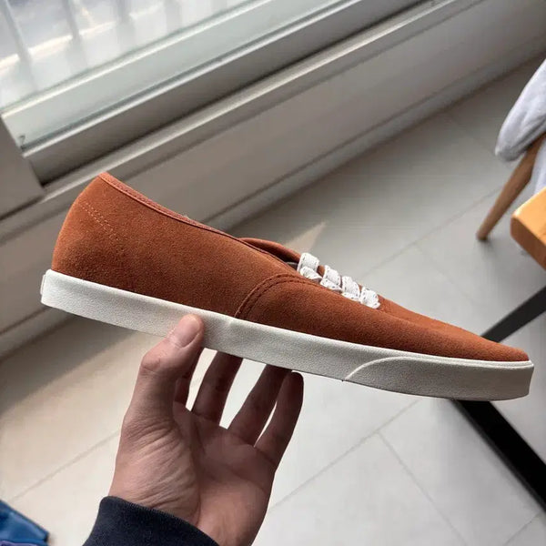 [BUNJANG] Vans Authentic Low Pro Brown Suede Sneakers / 반스 어센틱 로우프로 브라운 스웨이드 290