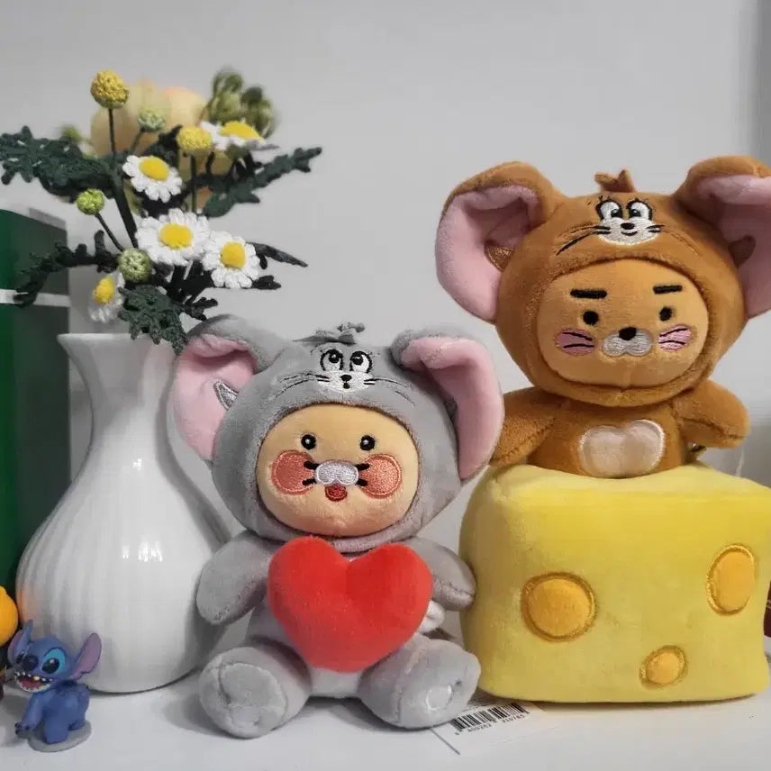 [BUNJANG] Kakao Friends Tom and Jerry Keyring Set / 톰과제리x카카오프렌즈 키링2종
