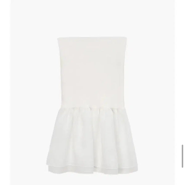 [BUNJANG] French Of Nuit Frill Sleeveless Top / 프렌치오브 누트 프릴 나시 슬리브리스