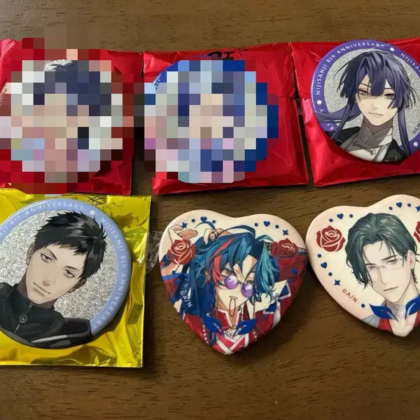 [BUNJANG] Nijisanji 8th Anniversary Can Badge - Rose Valentine / 니지산지 8주년 캔뱃지 로즈 발렌타인 캔뱃지 판매