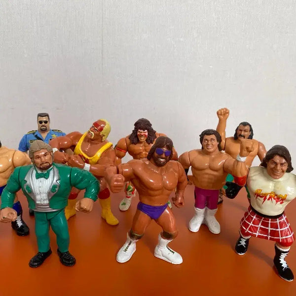 [BUNJANG] Hasbro WWF Wrestler Action Figure Set / 프로레슬링 영실업 하스브로 WWF 레슬러 액션 피규어 9세트