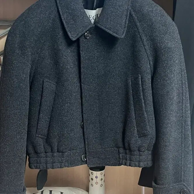 [BUNJANG] RECTO Raglan Sleeve Wool Jumper M / 렉토 레글런 슬리브 울 점퍼 M