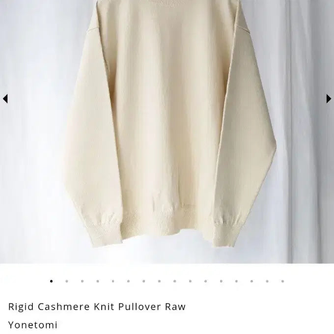 [BUNJANG] Yonetomi Cashmere Knit Pullover / 요네토미 Yonetomi 케시미어 니트 풀오버