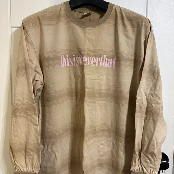 [BUNJANG] thisisneverthat Striped Long Sleeve XL / 디스이즈네버댓 스트라이프 롱슬리브 xl