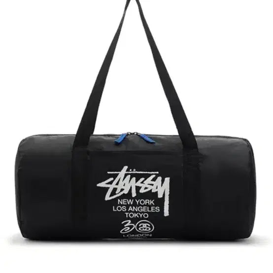 [BUNJANG] Stussy Boston Bag Duffle Bag Black Nylon / 사주세요ㅜ