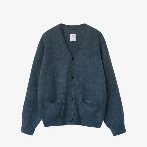 [BUNJANG] Polilu Mohair Cardigan Blue / [3] 폴리테루 모헤어 가디건 블루
