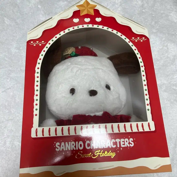 [BUNJANG] Sanrio Pochacco Holiday Popup Medium Plush Doll / [택포]산리오 홀리데이팝업 포차코 중형인형