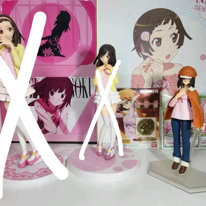 [BUNJANG] Monogatari Series Nadeko Sengoku Figma Figure / 모노가타리 시리즈 센고쿠 나데코 피규어 피그마 고전 미소녀