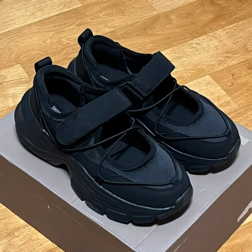 [BUNJANG] Mary Jane Platform Sneakers / 멀티스트랩 메리제인 스니커즈 230 240