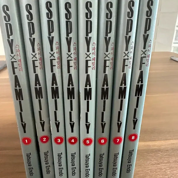 [BUNJANG] Spy x Family Volumes 1-8 Manga Set / (A+급) 스파이패밀리 만화책 1~8권