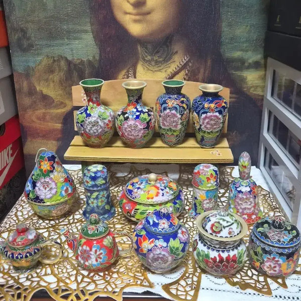 [BUNJANG] Enamel Miniature Ornament Collection / 미니 칠보 공예 장식품 모음 14종