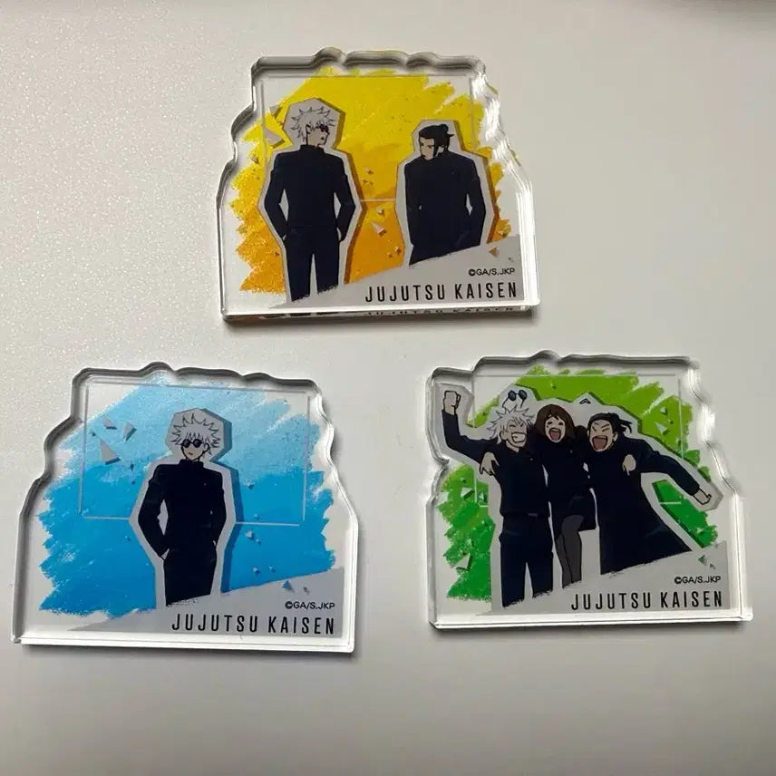 [BUNJANG] Jujutsu Kaisen Satoru Gojo Acrylic Block Corotto Bundle Set / 주술회전 사시스 아크릴 블럭 코롯토 3종일괄