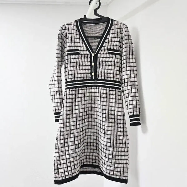 [BUNJANG] Unbranded Knit Dress - Free Size / 니트원피스 FREE