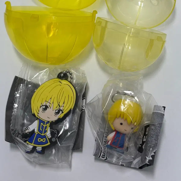 [BUNJANG] Hunter x Hunter Kurapika Mejiro Rubber Strap Bundle Set / [일괄/미개봉] 헌터헌터 크라피카 메지루시 헌헌 키링 가챠 러버 스트랩