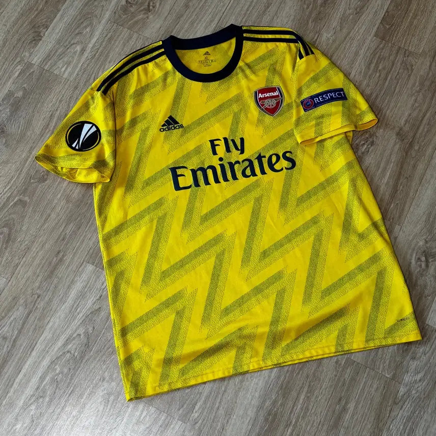 [BUNJANG] Arsenal 2019-20 Away Jersey - Mesut Ozil - Europa League Patch - Overseas XL / 19-20 아스날 어웨이 해외XL 외질 유로파리그 패치