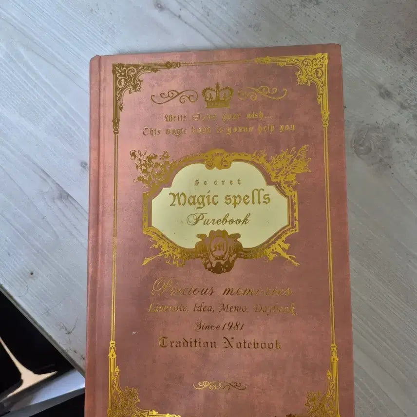 [BUNJANG] Magic Spells Tradition Notebook / Magic spells 다이어리 노트 Tradition Notebook