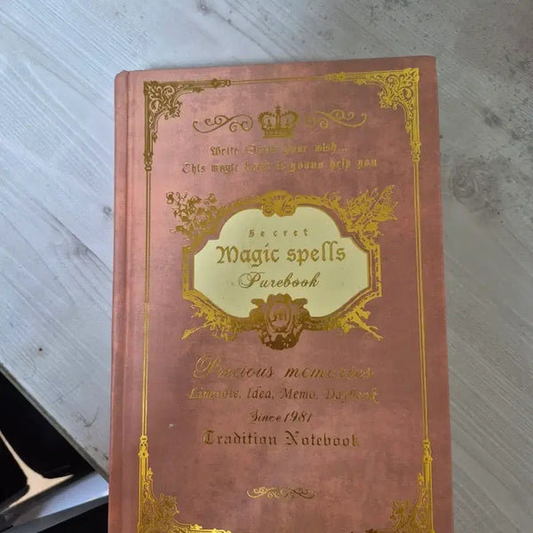 [BUNJANG] Magic Spells Tradition Notebook / Magic spells 다이어리 노트 Tradition Notebook