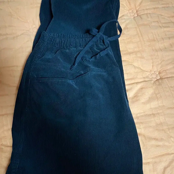 [BUNJANG] 26ss Komori Corduroy Drawstring Pants Size 1 / 26ss 코모리 코듀로이 드로우스트링 팬츠 사이즈 1