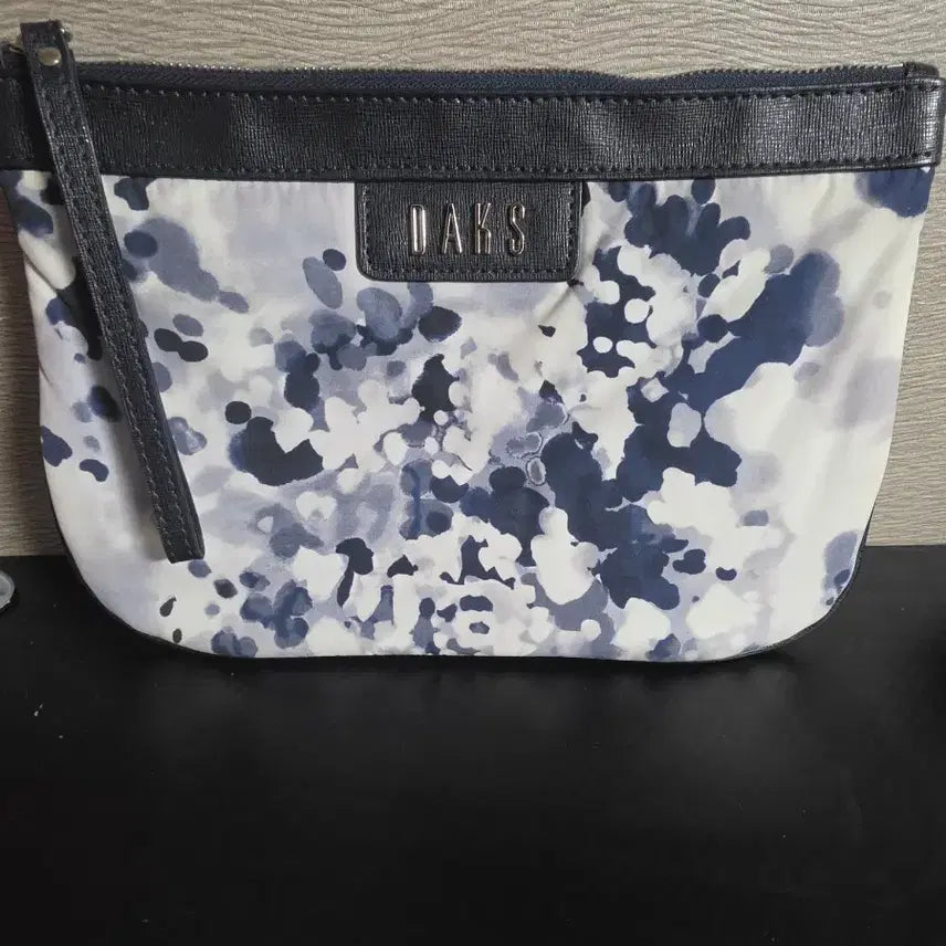 [BUNJANG] DAKS Flower Pattern Clutch Bag / 정품 닥스 DAKS 플라워 클러치백