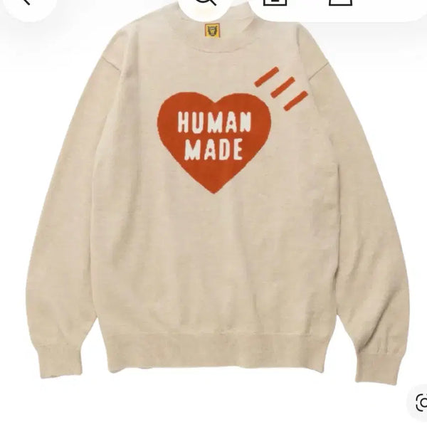 [BUNJANG] Human Made Knit L / 휴먼메이드 니트 L