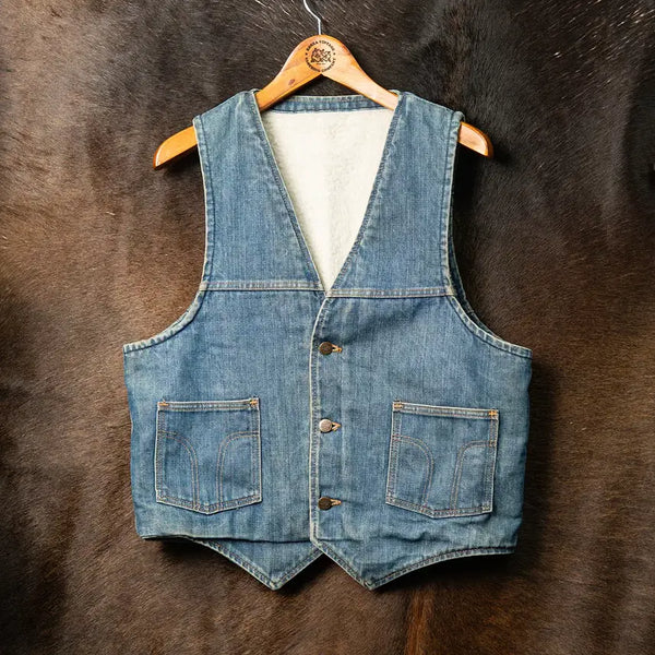 [BUNJANG] Dickies Vaquero Western Denim Vest (80s-90s) / [100] 80s~ 디키즈 Vaquero 웨스턴 데님 베스트