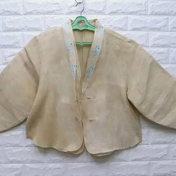 [BUNJANG] Natural Ramie Women's Shirt XL / ㅁ38 새상품2) 여성 모시저고리 모시셔츠 여88(xL) 여성모시옷 천연