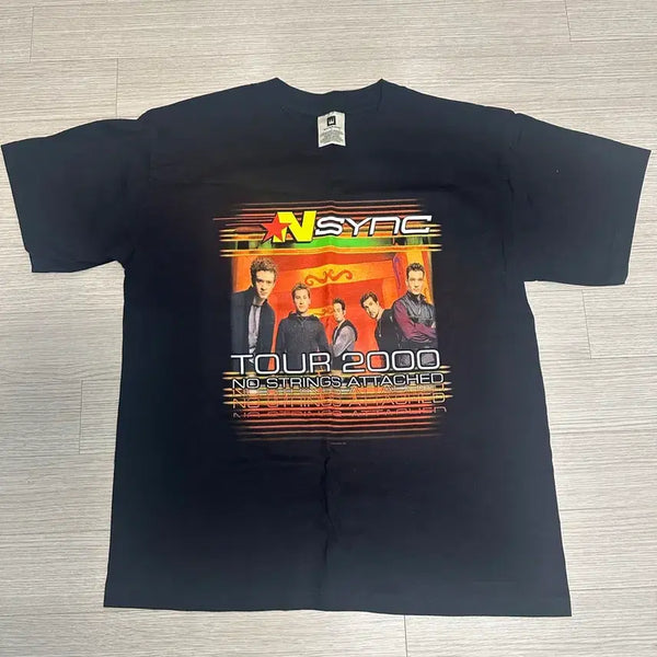 [BUNJANG] NSYNC Justin Timberlake 2000 Tour T-Shirt / nsync 저스틴 팀버레이크 2000 투어 티셔츠