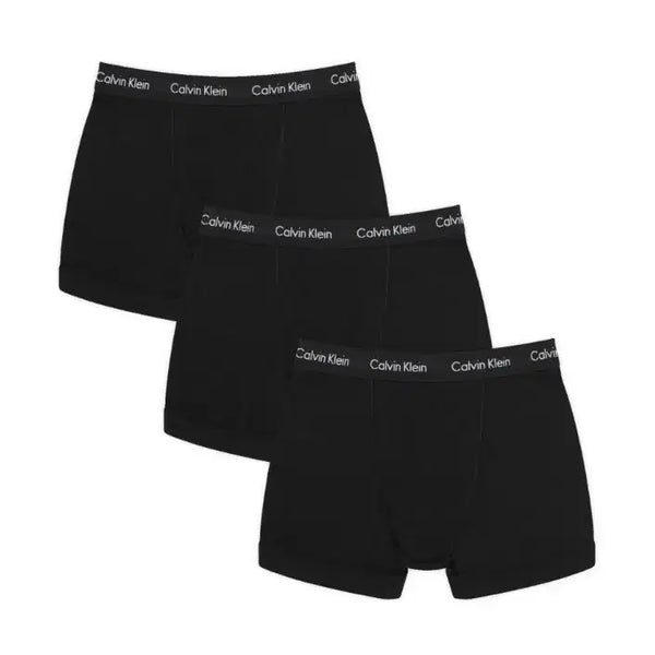 [BUNJANG] Calvin Klein Trunk Boxer Briefs 3-Pack - All Black / 110 국내최저가! 정품 CK 트렁크 복서 브리프 3팩 올검